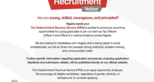 FIRS Recruitment