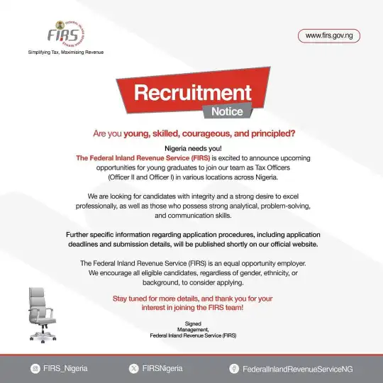 FIRS Recruitment