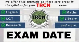 TRCN Exam Date