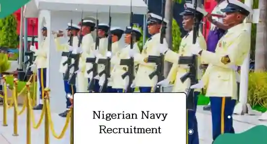 Nigerian Navy Recruitment application