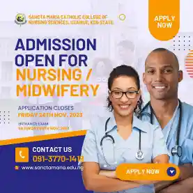 Sancta Maria Catholic College of Nursing Sciences admission form