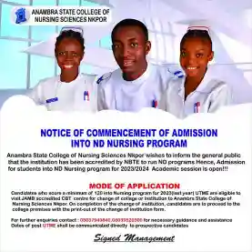 Chukwuemeka Odumegwu Ojukwu University Teaching Hospital (COOUTH), Anambra State College of Nursing Sciences Nkpor (ASCONS