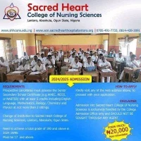 Sacred Heart College of Nursing Sciences Lantoro Admission Form