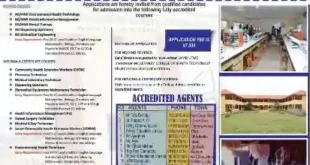 Millenneium College of Health Technology, Akure form