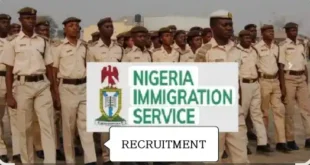 Nigeria Immigration Service Recruitment