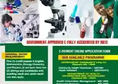 Babalola Academy College of Health Tech Oloru, Ilorin Admission