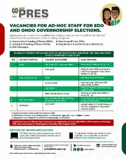 Edo State INEC Recruitment