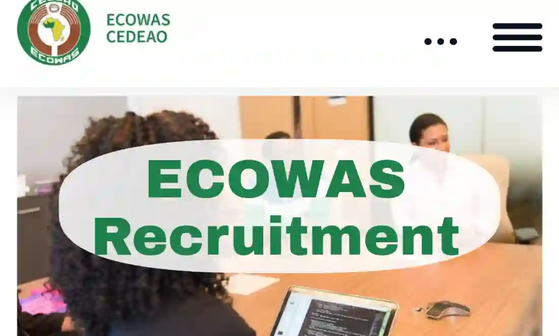 Ecowas recruitment notification